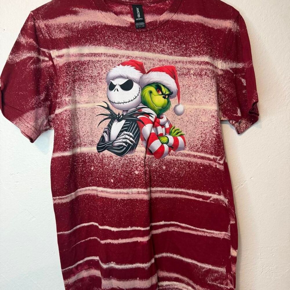 Custom christmas tee sz small